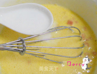 软绵绵——咸香蛋饼的做法步骤：8