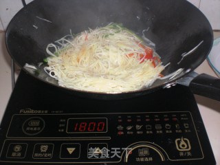 酸辣土豆丝的做法步骤：5