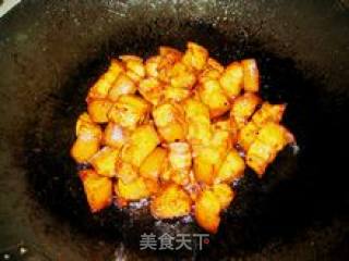 不油不腻—笋干红烧肉的做法步骤：3