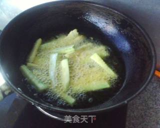干煸西葫芦条的做法步骤：6