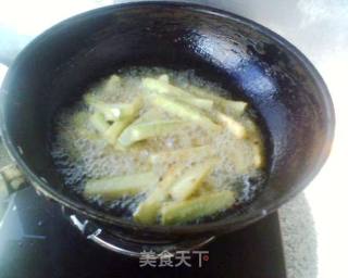 干煸西葫芦条的做法步骤：7