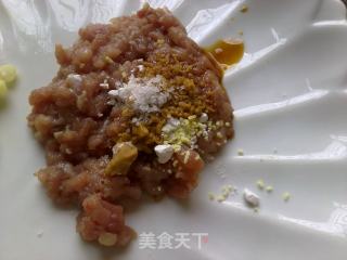 【玉米粒肉末茄盒】的做法步骤：6