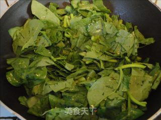 【苏菜】清炒木耳菜的做法步骤：4
