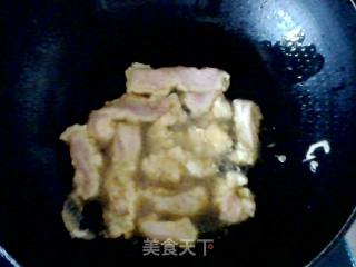 酥肉烩毛豆的做法步骤：6