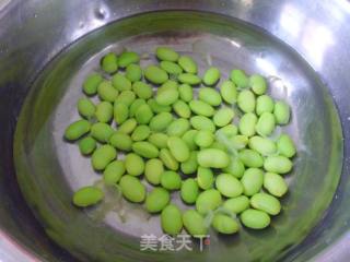 【苏菜】扬州家常小炒---丝瓜毛豆炒鸡蛋的做法步骤：5