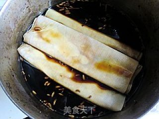 【浙菜】杭州名菜---素烧鹅的做法步骤：6