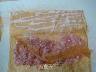 杭州名菜“干炸响铃”的做法步骤：4
