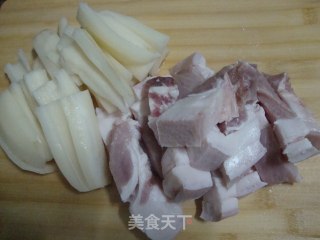 莲耦粉蒸肉的做法步骤：1