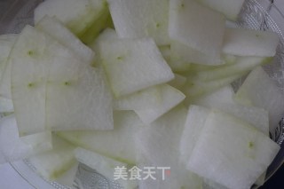 【浙菜】麻辣冬瓜的做法步骤：1