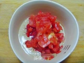 【换个花样吃凉面】西红柿麻酱凉面的做法步骤：8