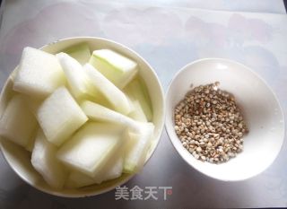 薏米冬瓜排骨汤的做法步骤：2