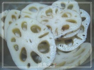 凉拌脆藕的做法步骤：3