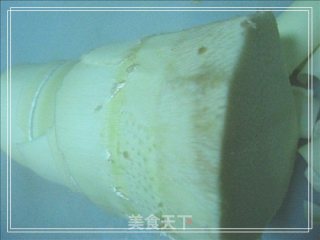 苦笋炒卤舌的做法步骤：2
