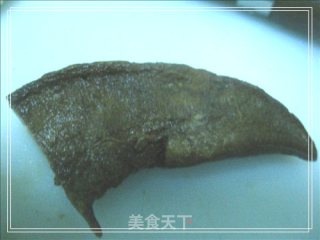 苦笋炒卤舌的做法步骤：5