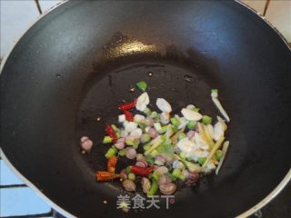 【浙菜】青豆炒核桃的做法步骤：4