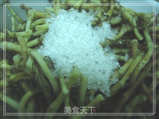 凉拌鱼腥草的做法步骤：4