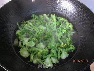 蒜蓉西兰花的做法步骤：2