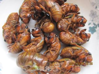 香酥金蝉的做法步骤：2