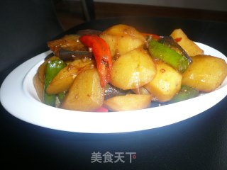 地三鲜的做法步骤：6