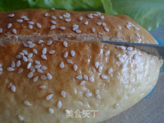 热狗面包的做法步骤：8