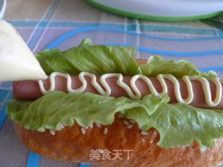 热狗面包的做法步骤：11