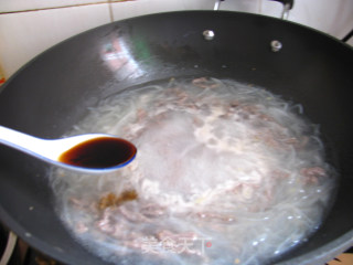 开胃下饭--醋浇萝卜丝牛肉的做法步骤：12
