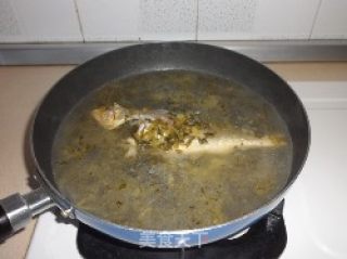 大汤咸鸡黄鱼的做法步骤：7