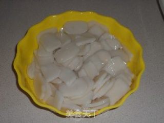籽麻桂花糖年糕的做法步骤：1