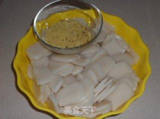 籽麻桂花糖年糕的做法步骤：2