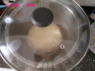火腿沙拉肉松面包的做法步骤：4