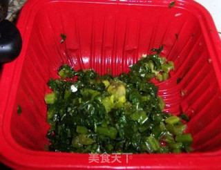 雪菜炒豆腐的做法步骤：1