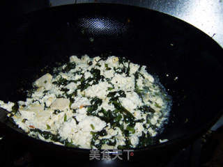 雪菜炒豆腐的做法步骤：6
