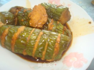 鸡肉酿茄子的做法步骤：5