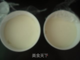 蜜豆双皮奶的做法步骤：2