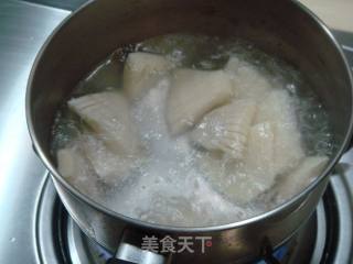 【浙菜】――“酒醉冬笋”的做法步骤：3