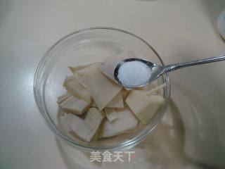 【浙菜】――“酒醉冬笋”的做法步骤：4