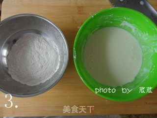 【浙菜】爽脆炸藕盒的做法步骤：3