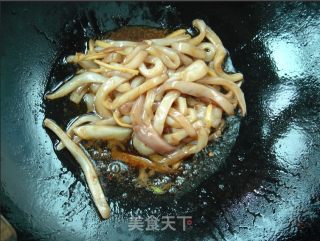 爆炒鱿鱼的做法步骤：7