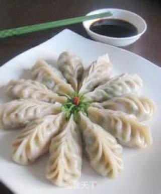 简单的美味—鸡蛋韭菜饺的做法步骤：12