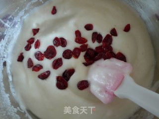 蔓越莓天使蛋糕的做法步骤：3