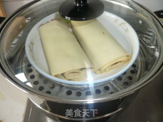 豆皮肉卷的做法步骤：5