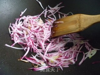 萝卜炒豆渣的做法步骤：4