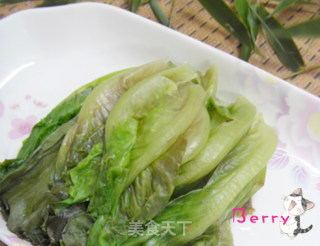 【浙菜】————蒜香生菜的做法步骤：5