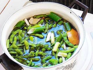 盐水毛豆----健康零食、下酒佳肴的做法步骤：7