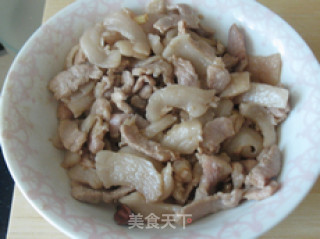 【就这么温柔地健身】紫洋葱炒肉的做法步骤：3