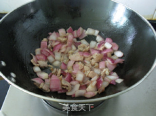 【就这么温柔地健身】紫洋葱炒肉的做法步骤：6