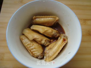 蜜汁鸡翅的做法步骤：5