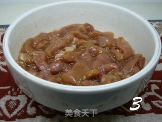 蒜苔炒肉丝的做法步骤：3