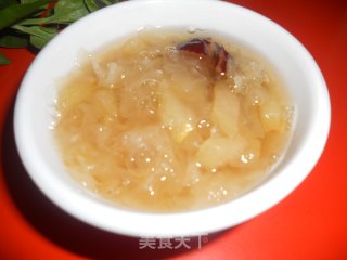 冰糖雪梨银耳羹的做法步骤：3