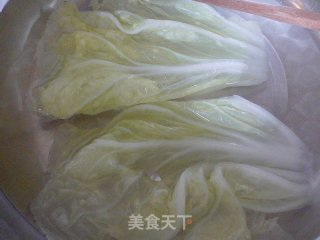 【浙菜】鸡汁菜卷的做法步骤：1